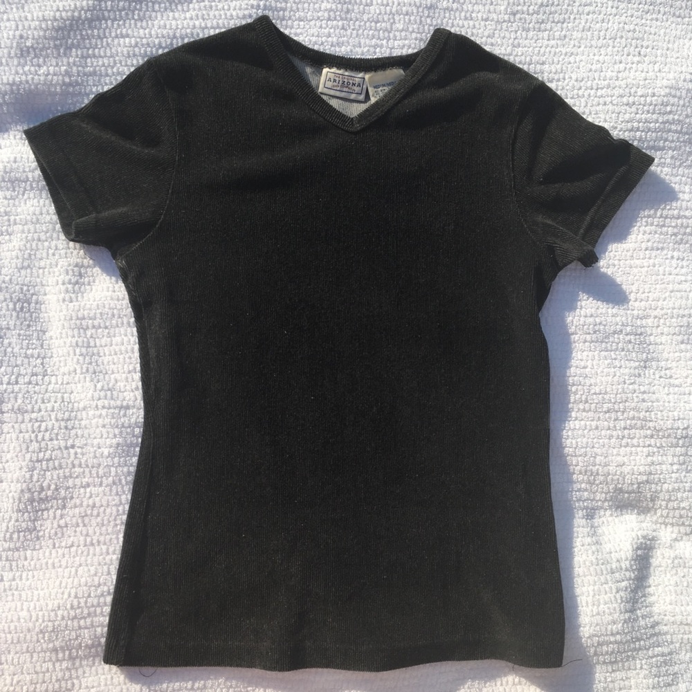 SOLD✨Vintage Arizona Jeans Ribbed Velvet V-Neck